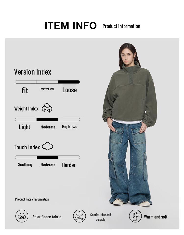 Gap Women's 2025 Fall Wheat Logo Embroidered Loose Fleece Sweatshirt