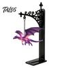 Dragon Collector Item Magical Flying Bookshelf Lamp, Warm Hanging Night Light, Fantasy Room Decor Reading Nook Decor, Unique Gift for Lovers