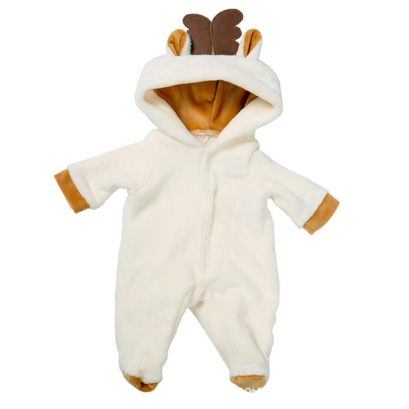 43cm Xiafu Doll Cartoon Jumpsuit & Accessory Set