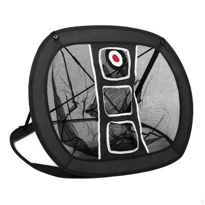 Golf Chipping Net Accessory for Golfers Hitting Foldable Swing Practice Indoor Outdoor Golfing