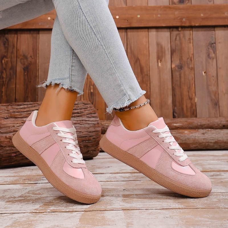 Women‘s Shoes Spring German Training Flat Breathable Large Size Casual Board Lightweight.
