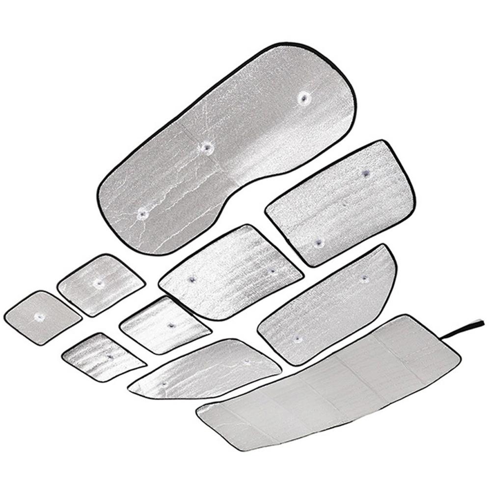 Κάλυμμα Ηλιοπροστασίας Παραθύρου Μπροστινού Πίσω Παρμπρίζ Ηλιοφάνεια Αντι-UV Μονωτικό Μαξιλαράκι Για Land Rover Defender 2012-2024 Αξεσουάρ Αυτοκινήτου