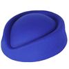 Classical French Flight Attendant Hat Polyester Stewardess Costume Accessoris Women Winter Fashion Headwear