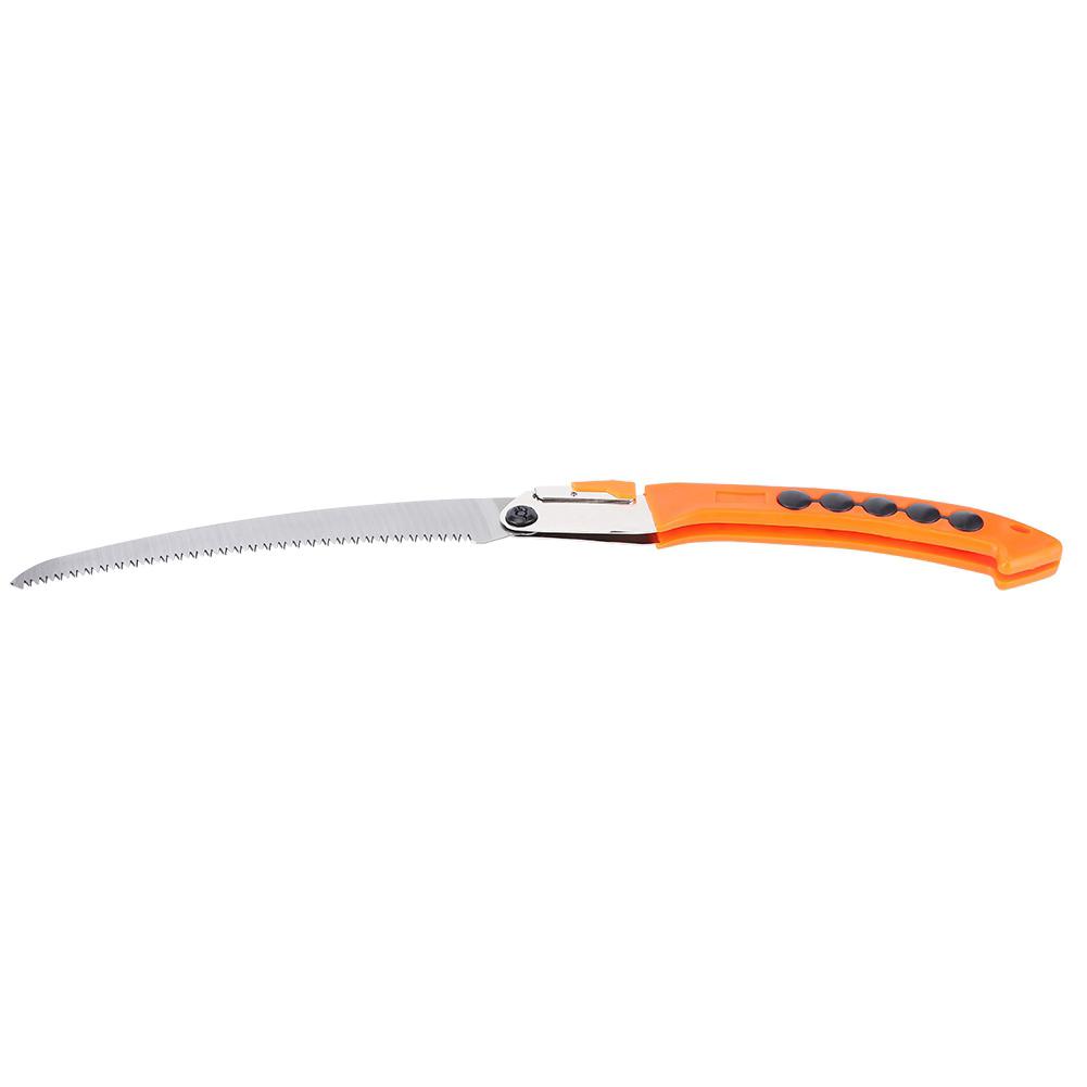 Pruning Saw, Manganese Steel Blade, PP   Handle, Portable Folding Pruning Hand Saw with Non-slip Handle Tree Trimming Tool