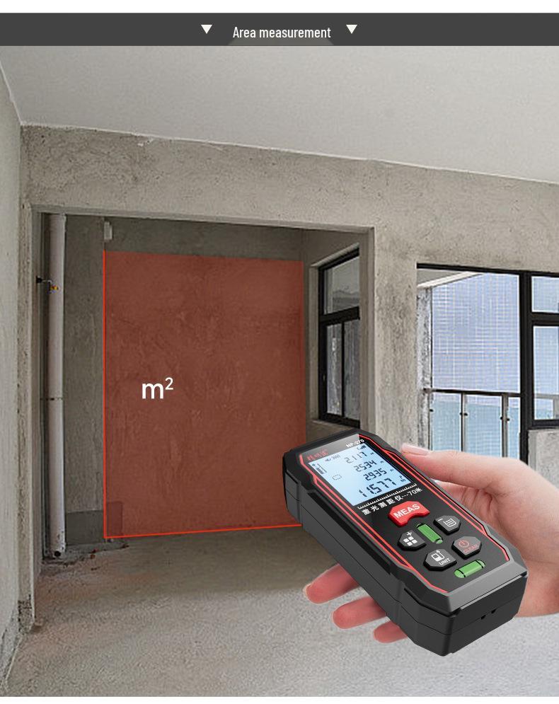 Smart Mouse NF-270 Handheld Red Light Laser Rangefinder Measuring Tool