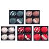 Seasonal Christmas Sphere Ornament Set Festival Flocking Hanging Sphere Sparkling Baubles for Christmas Tree Decoration