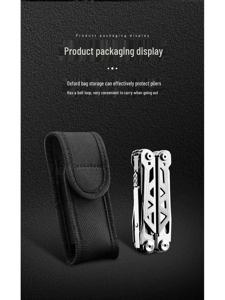 Outdoor Portable Multifunctional Folding Knife and Pliers Camping Tool