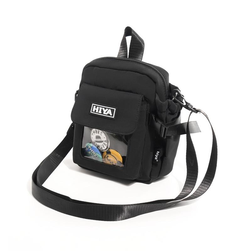 Unisex Nylon Crossbody Bag Multi Pocket Casual Shoulder Handbag for Travel Work