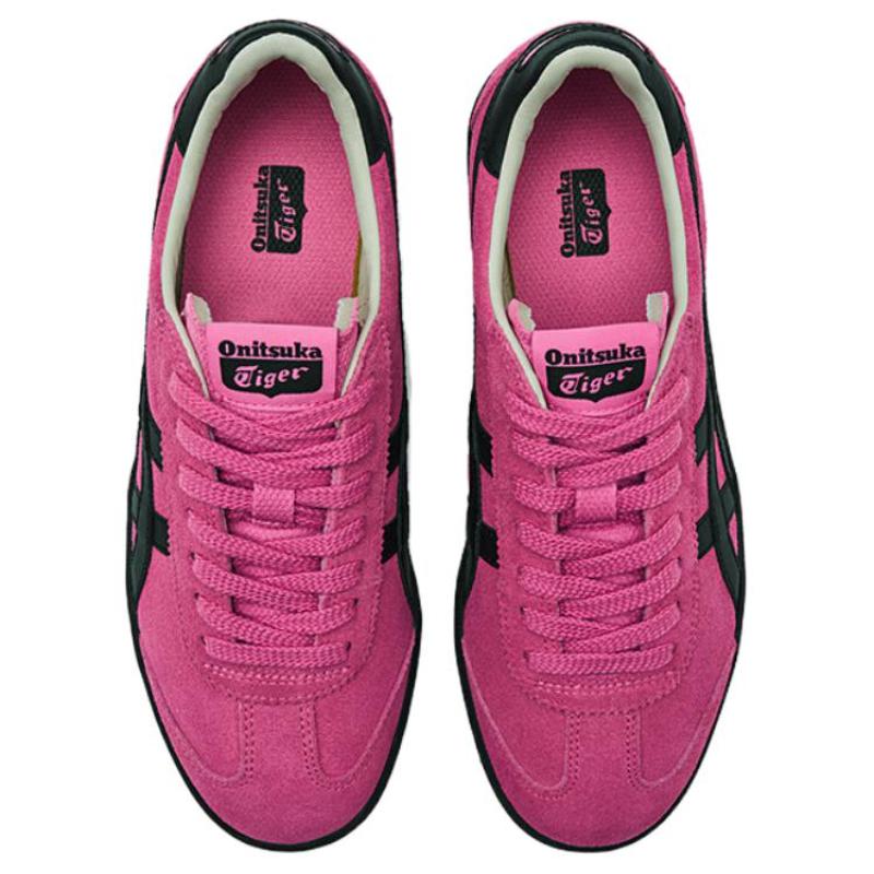 Onitsuka Tiger Tokuten Slip Resistant, Impact Resistant, Abrasion Resistant Low Top Skateboard Shoes Unisex Dark Pink Sneakers 1183A907-702