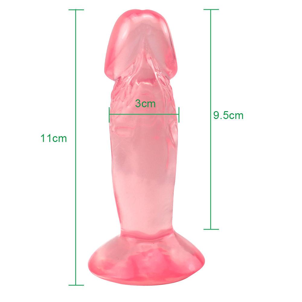 Soft Dildo Realistic Fake Small Dick Penis Suction Cup Dildo Realistic Sex Toys For Lesbian Women Female Masturbator