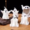 1PC Halloween 3D Ghost Silicone Candle Mold Multi Style Spectre Soap Resin Mould Plaster Festival Gift