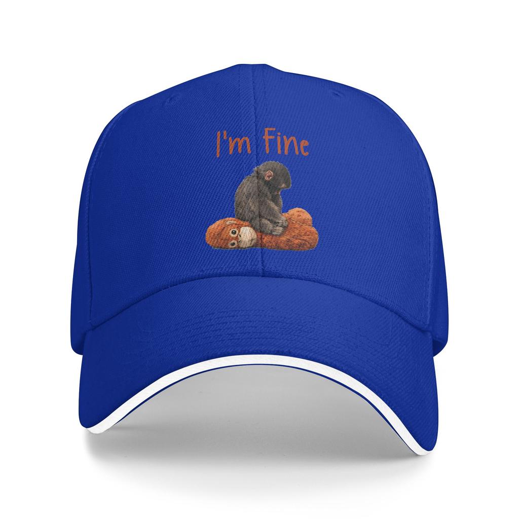 Monkey Punch Sun Baseball Cap Summer Couple Women Punch Monkey Print Hip Hop Hats SunProof Street Style Baseball Caps