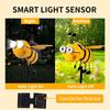 Solar Garden Stake Light Metal Bee Outdoor Landscape Lighting Waterproof Path Decor Lamp for Yard Patio Path Walkway Gift