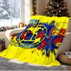 Club America Pattern Blanket for Home Decoration, Bed, Sofa, Car Travel, Camping, Suitable for All Seasons, Birthday Christmas Gift