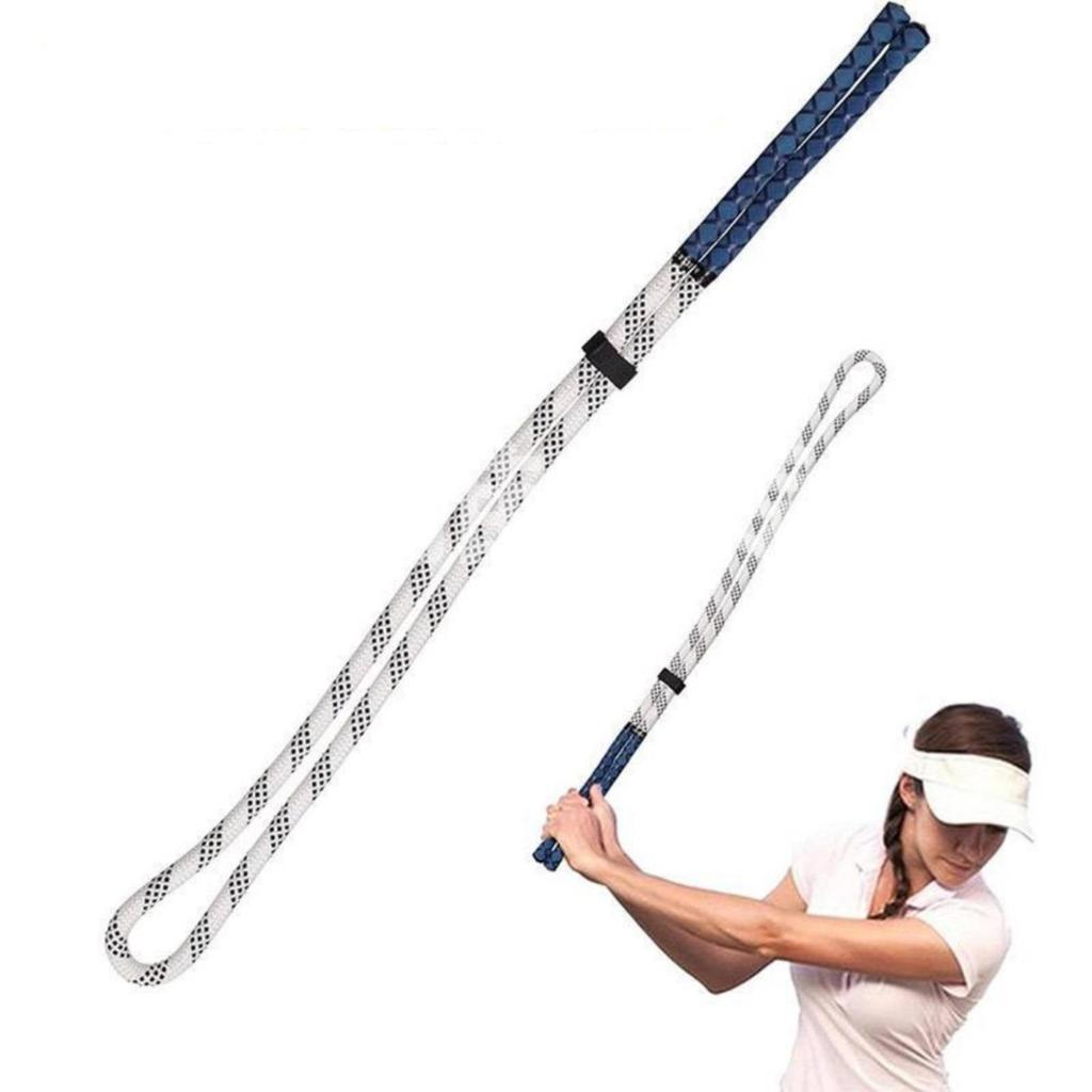 Weighted Golf Swing Training Rope Portable with Grip Flexible