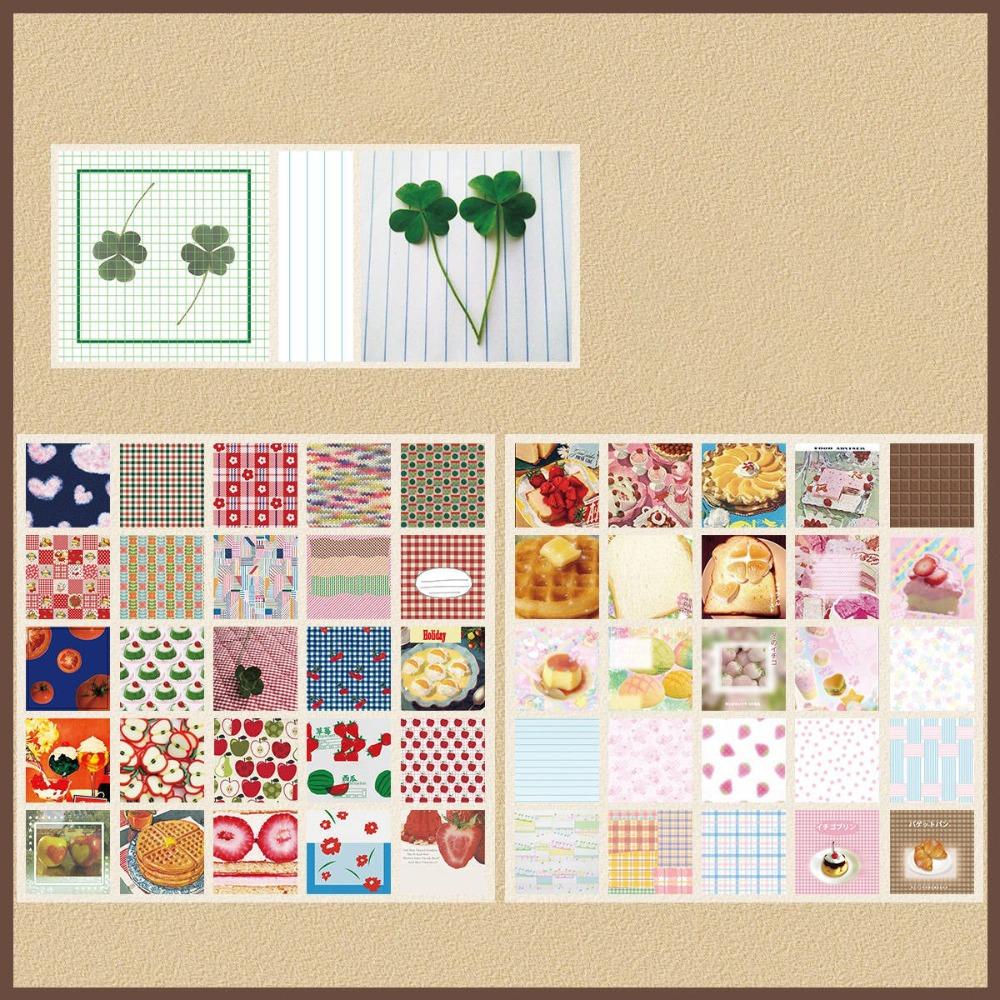Mini WAKAWAKA Memo Pads Vintage Hand Account New Scrapbook