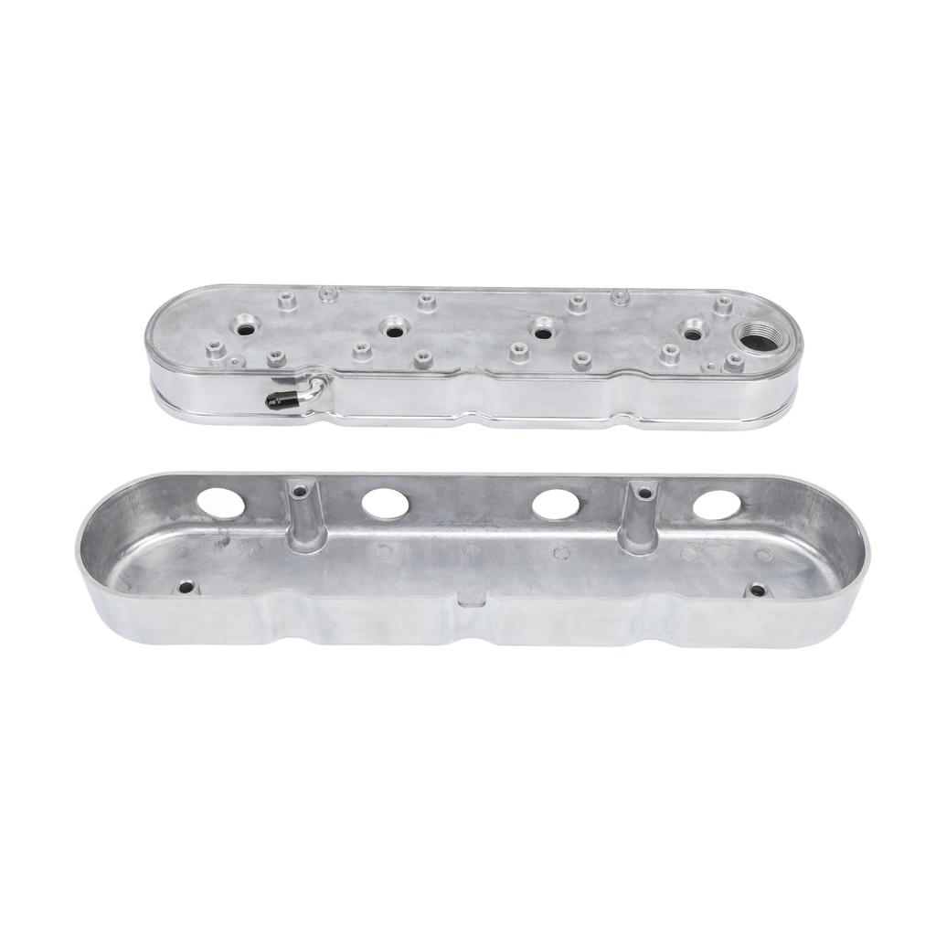 Engine Valve Cover Vintage Design High Strength Hidden Coil Valve Cover Replacement for Chevy LS1 LS2 LS3 LS6 Engines