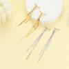 Long Tassel Earrings For Women, Alloy Ear Lines With Simple And Cool Style Jewelry Gift