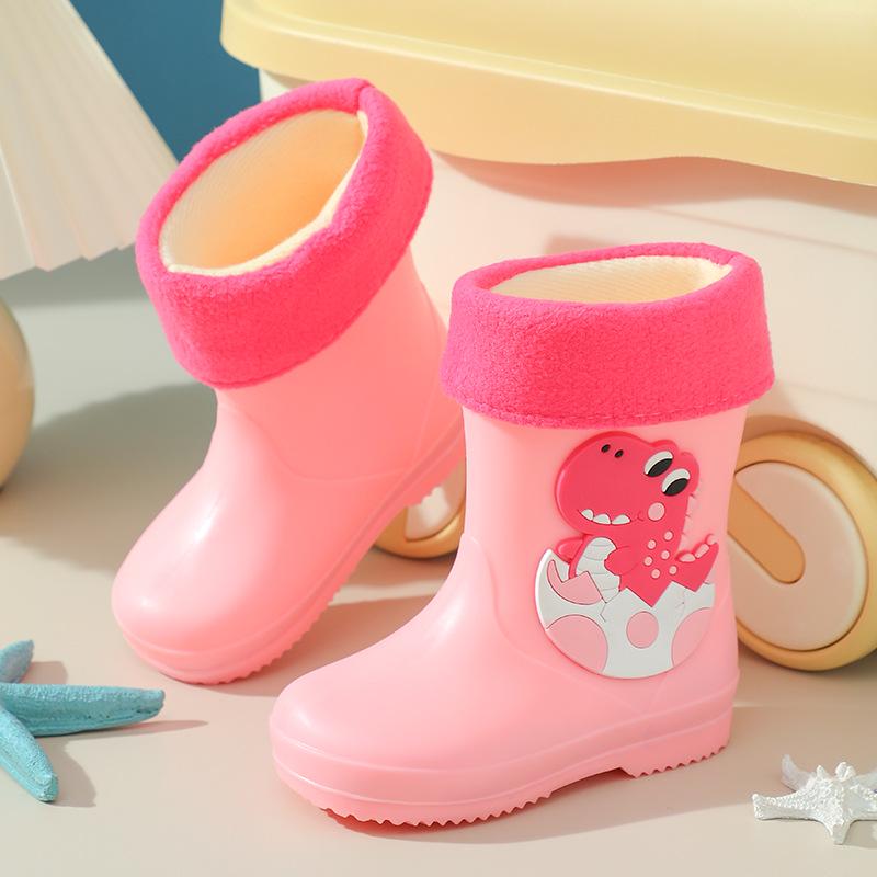 Children's Cartoon Rain Boots - Cute & Waterproof for Boys, Girls, Toddlers, and Infants