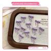 30Pcs Ribbon Bow Nail Art Charms 3D Nail Decoration Macaron Color Manicure Accessories Resin Material Diy