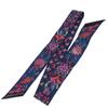 Used Scarf Bando BB M73869 Sea of Love Silk Navy Multicolor Accessories