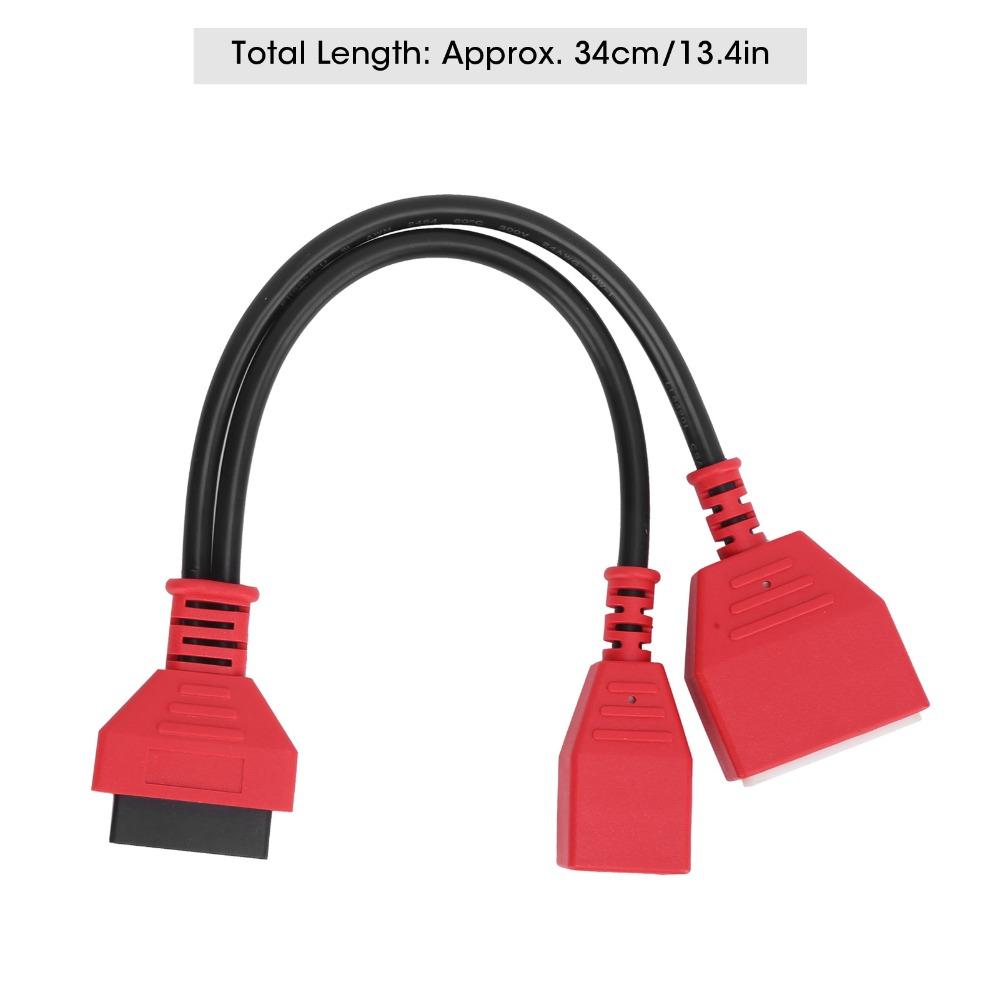 16+32 Pin OBD2 Bypass Cable Pink OBD2 Diagnostic Cable OBD2 Extension Cable  Diagnostic Tool