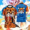 2026 One Piece Luffy Football Jersey T-shirt Kids Football Special Jersey Men's/Women's Quick-Drying Breathable Sweatshirt Tops