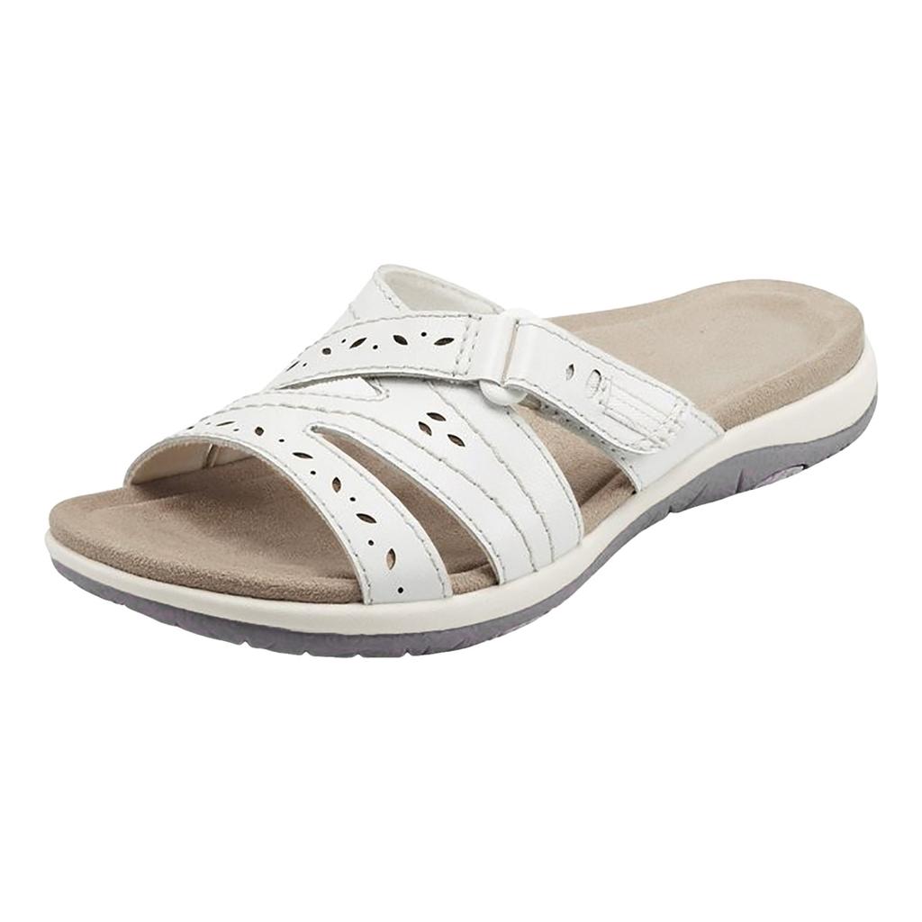 Sommer Damen Keilsandalen Premium Orthopädische Sandalen mit offener Spitze Vintage Anti-Rutsch Leder Casual Damen Plateau Retro Schuhe
