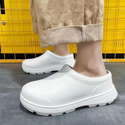 Men Women EVA Chef Shoes Non-slip Waterproof Oil-proof Shoes Comfortable Workers Shoes Outdoor Safety Shoes
