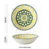Yangge Ceramic Moroccan Style 3.5-inch Snack & Seasoning Dish Set