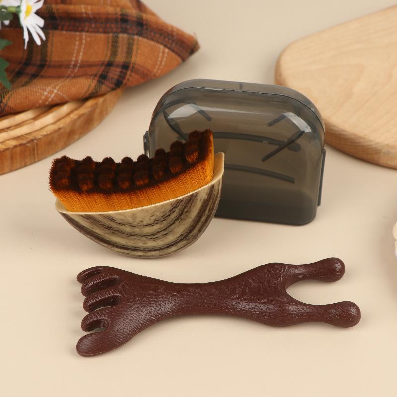 Lymphatic Contour Brush Dry Brushing Face Brush With Massage Comb Lymphatic Drainage Massager For Face Sculpting Face Skin Care