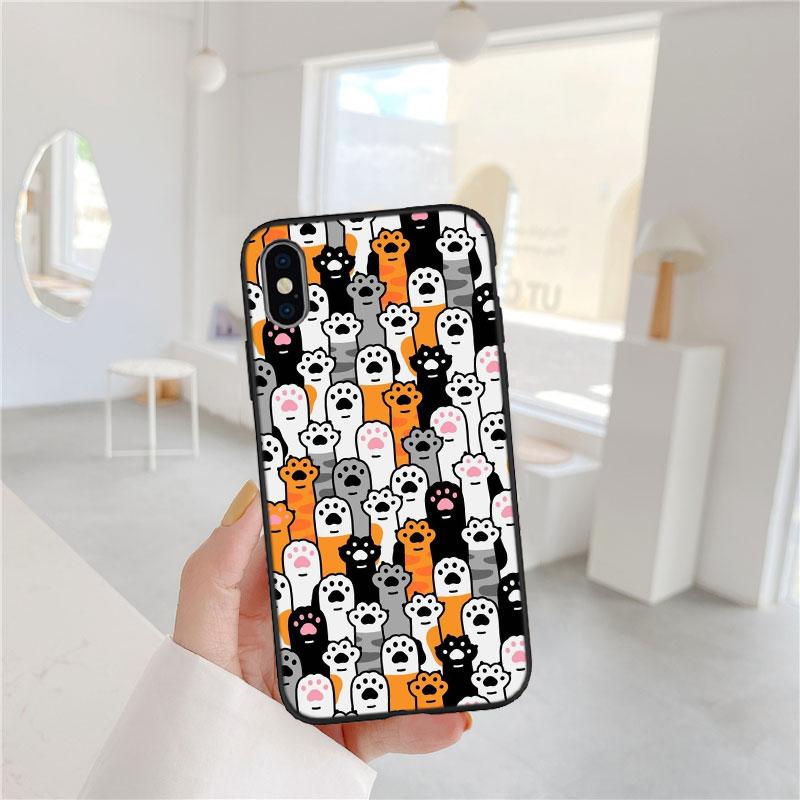 MY5 Cat Kitten Meow Soft Shell Phone Case for Redmi Note 10 11 12 Pro Max 10S 10C 10T 11A 11S 12S 12C