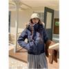 Women’s Short Big Fur Collar Hooded Windproof Thicken Warm Winter Jacket