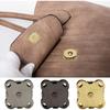 30 Sets Magnetischer Druckknopf 18mm Magnetischer Knopf für Kleidung Taschen Geldbörsen Aufnähen von Magnetischen Druckknöpfen für Stoff DIY Basteln(Silber,Gun Color,Helles Gold)