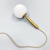 Melkekule Lysekrone Belysning Moderne LED Glass Pendellampe Messing Soverom Spisestue Trapper Tak Hengende Lampe Lysekroner Romdekor