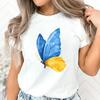 Ukraine Shirts for Unisex Ukraine Shirt Ukraine Butterfly Graphic T Shirt Unisex Short Sleeves Tops Gifts for Ukrainian