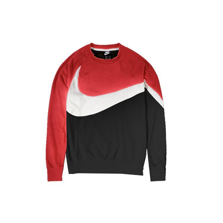 Nike Big Swoosh Sportswear French Terry Men AR3089-010 S