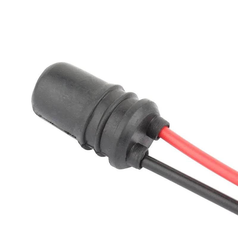 10PCS T10 W5W 147 Socket Marker Instrument Lights Holder Connector Wire Bulb Soft Rubber Harness Replacement DC12V Car Parts