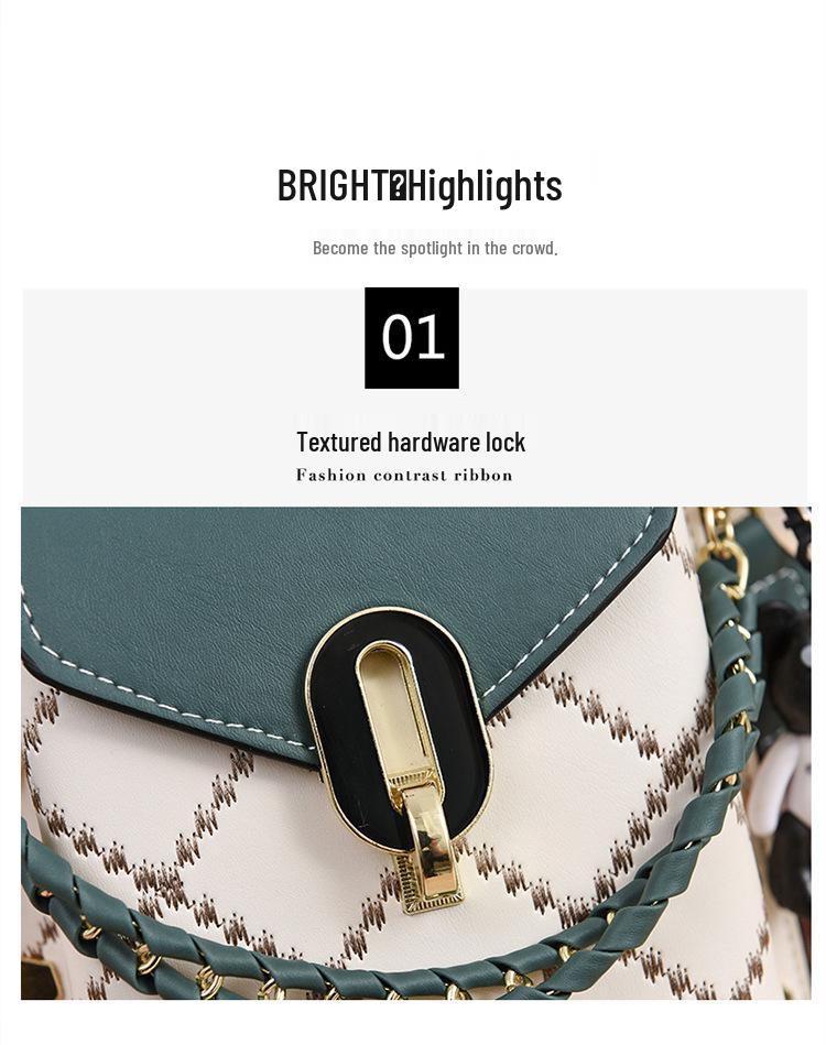 New Korean Style Summer Fashion Mini Crossbody Bag - Women's Versatile Small Square Phone Bag