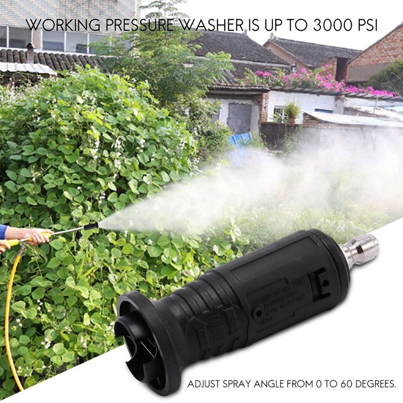 Autowascher Werkzeug Verstellbar Hochdruckreiniger Düsenspitzen Variables Sprühmuster 1/4 Zoll Schnellkupplungsstecker