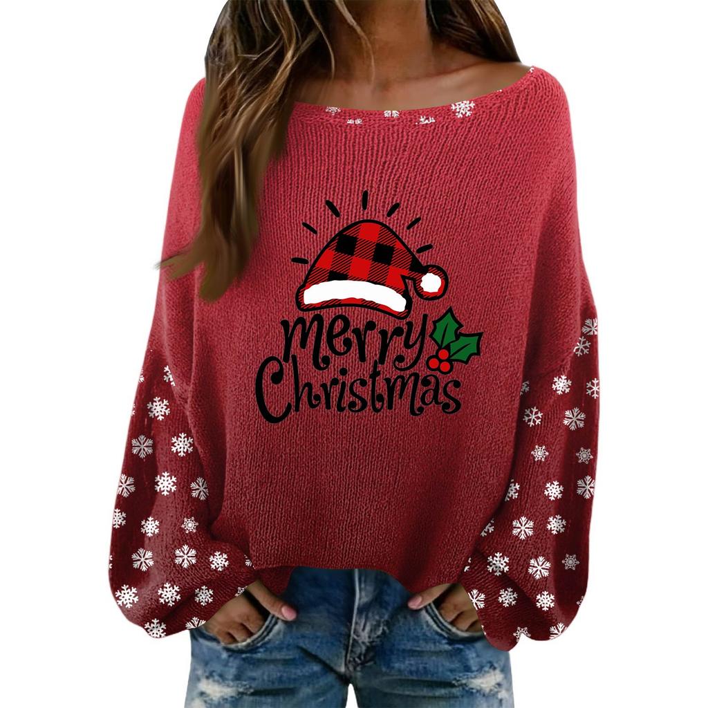 Women's Fashion Long Sleeved Elegant Sweater Top
