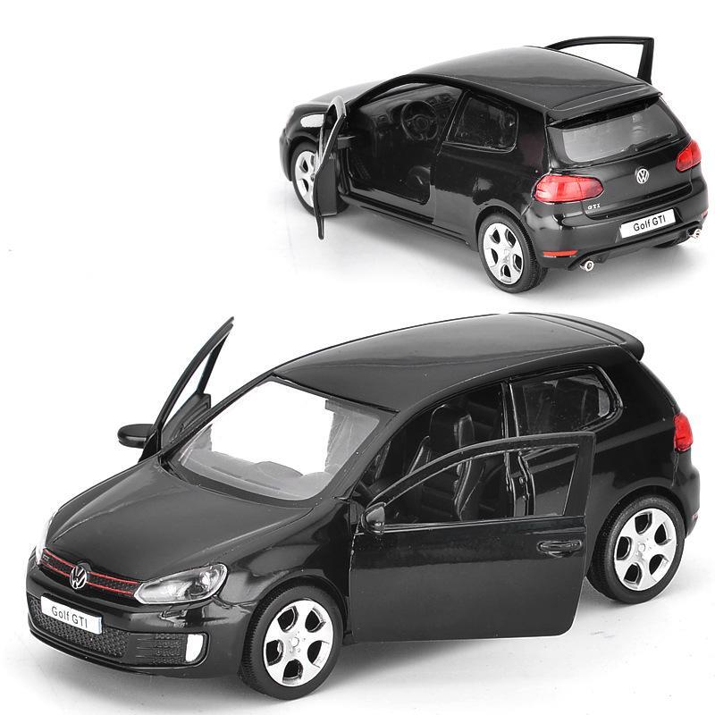 1/36 Volkswagen Golf GTI Toy Car Model for Children Diecast Metal Miniature Collection Gift for Children Boys Kid