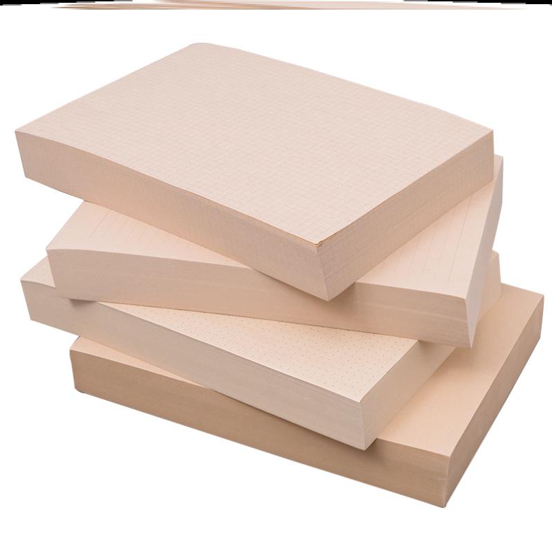 

Blogger’s Style 320-Sheet Eye-Friendly Draft Paper for Postgraduates - Thick, Beige, Blank Virgin Wood Pulp