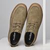 Fashion Casual Leather Mens Casual Shoes Outdoor Travel Male Lace-up Sneakers Versatile Business Oxford Shoes Simple Comfy Walking Shoes