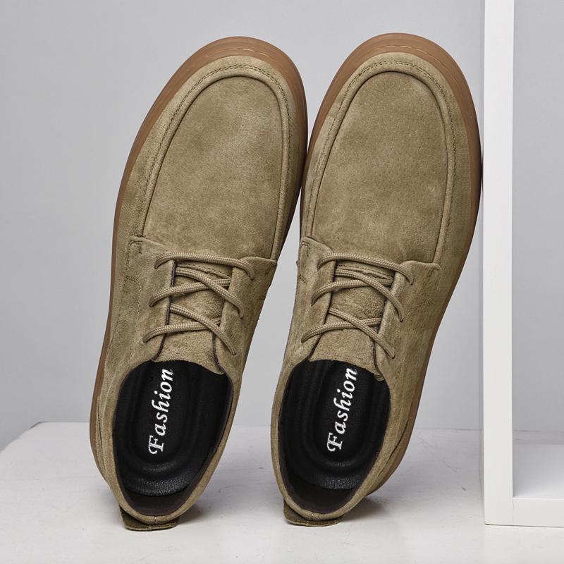 Fashion Casual Leather Mens Casual Shoes Outdoor Travel Male Lace-up Sneakers Versatile Business Oxford Shoes Simple Comfy Walking Shoes