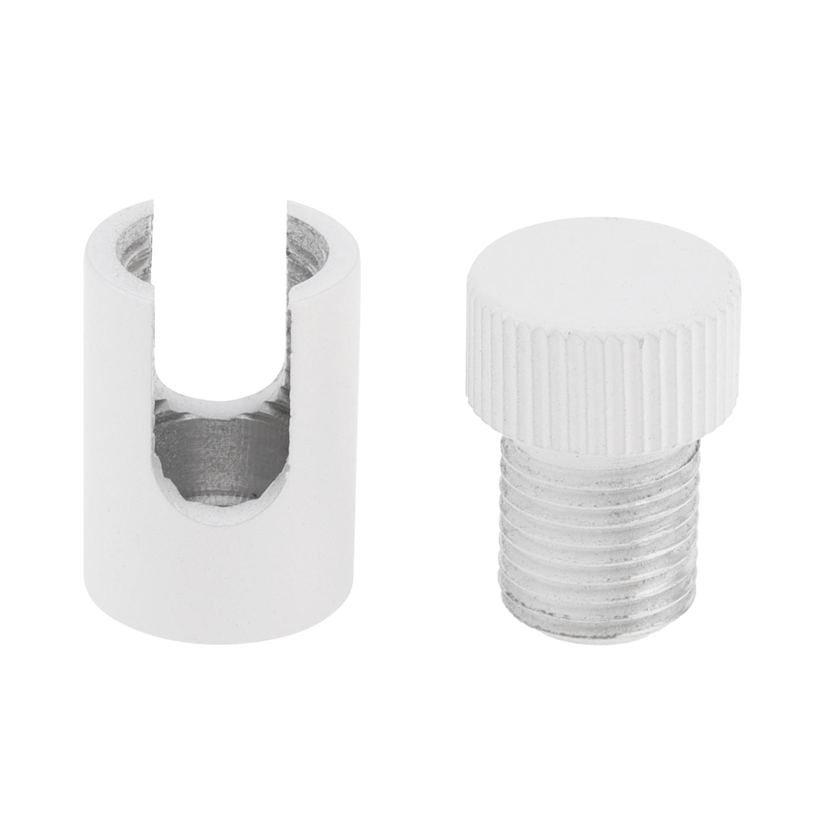 

Регулируемый потолочный крюк из алюминиевого сплава для подвешивания светильников, универсальный, сверхпрочный белый