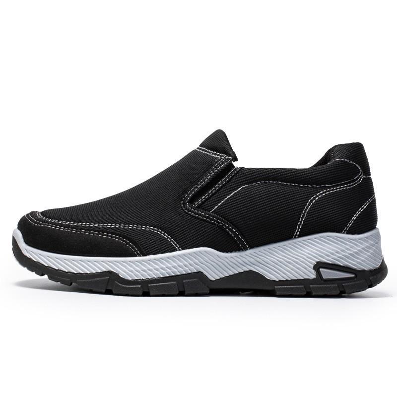 Foreign Trade Large Size New Comfortable Middle-aged and Elderly Father Shoes Soft-soled Running Men's Shoes Elderly Casual Sports Shoes
