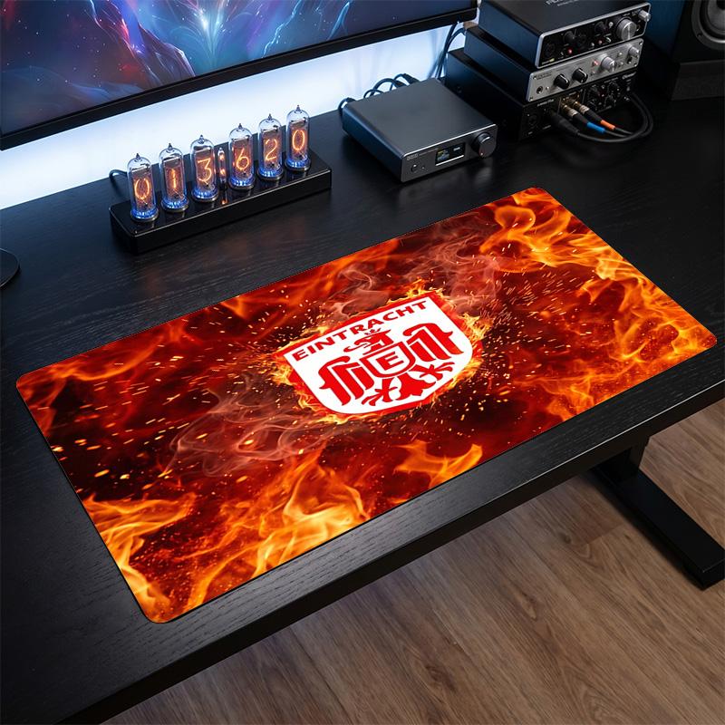 Tappetino Mouse Grande Stampa Calcio Eintracht Frankfurt, Tappetino Esteso Antiscivolo per Scrivania da Gaming per Ufficio Casa