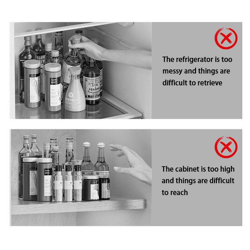 Rotating Spice Rack For Home Kitchens Multi-Functional Storage Tray For Seasoning Bottles And Jars, And Cosmetics