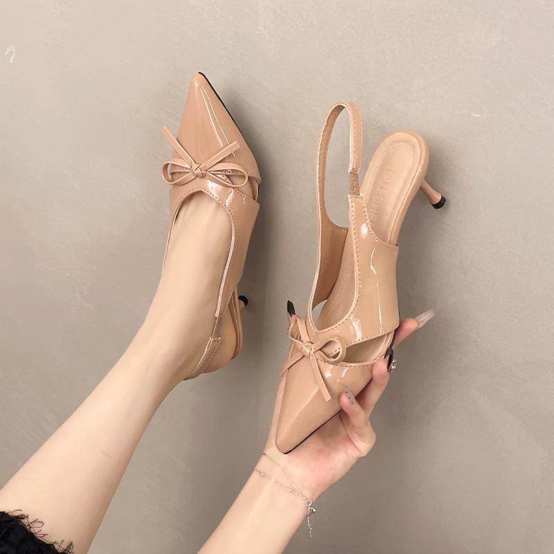 

Fashion New Popular Summer Women s High Heel Sandals Fashion Candy Color Cover Toe Shoes Ladies Luxury Slip on Party Shoes Zapatos Mujer 35